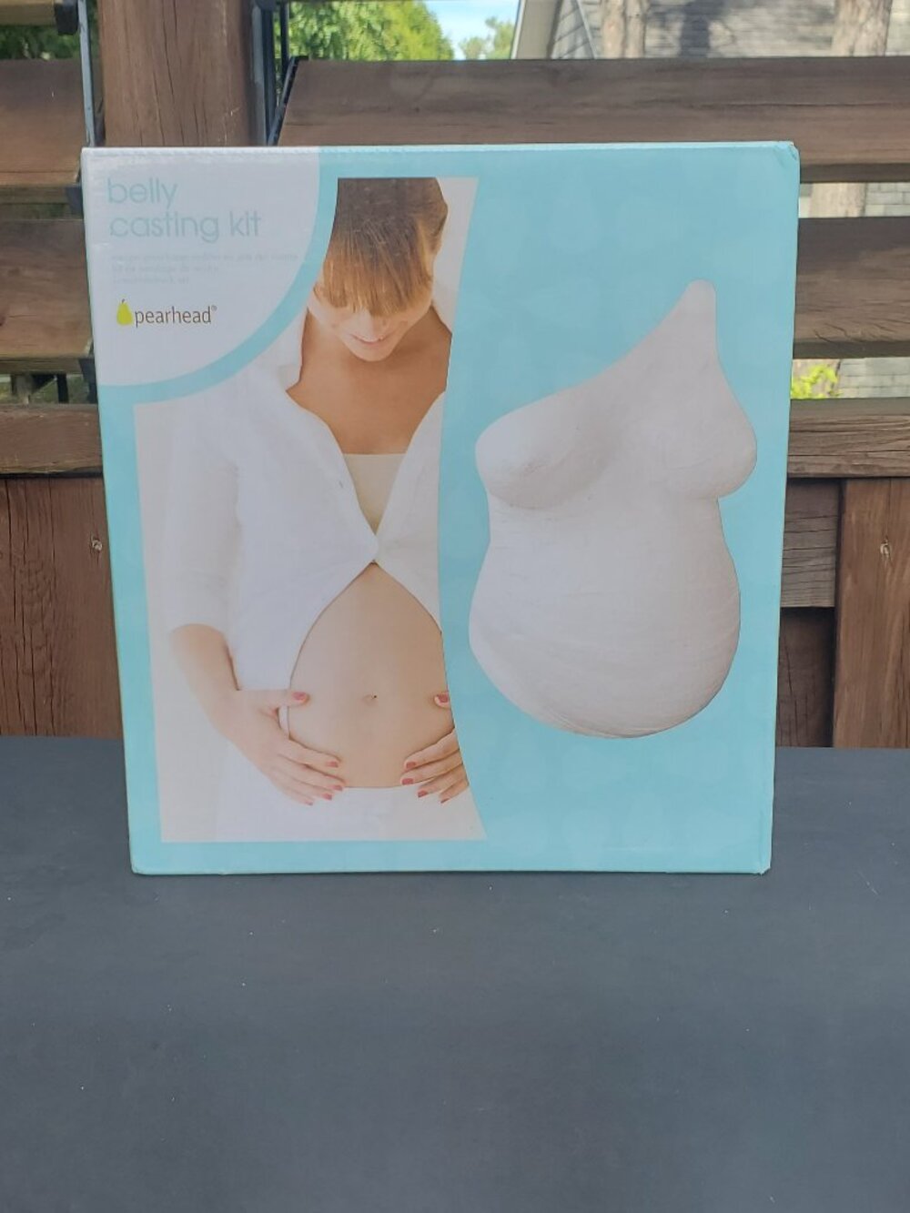 Pregnant belly casting kit